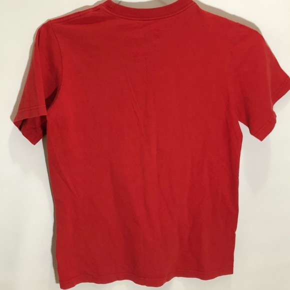 Nike Red Boys Cotton Tshirt - Picture 3 of 3
